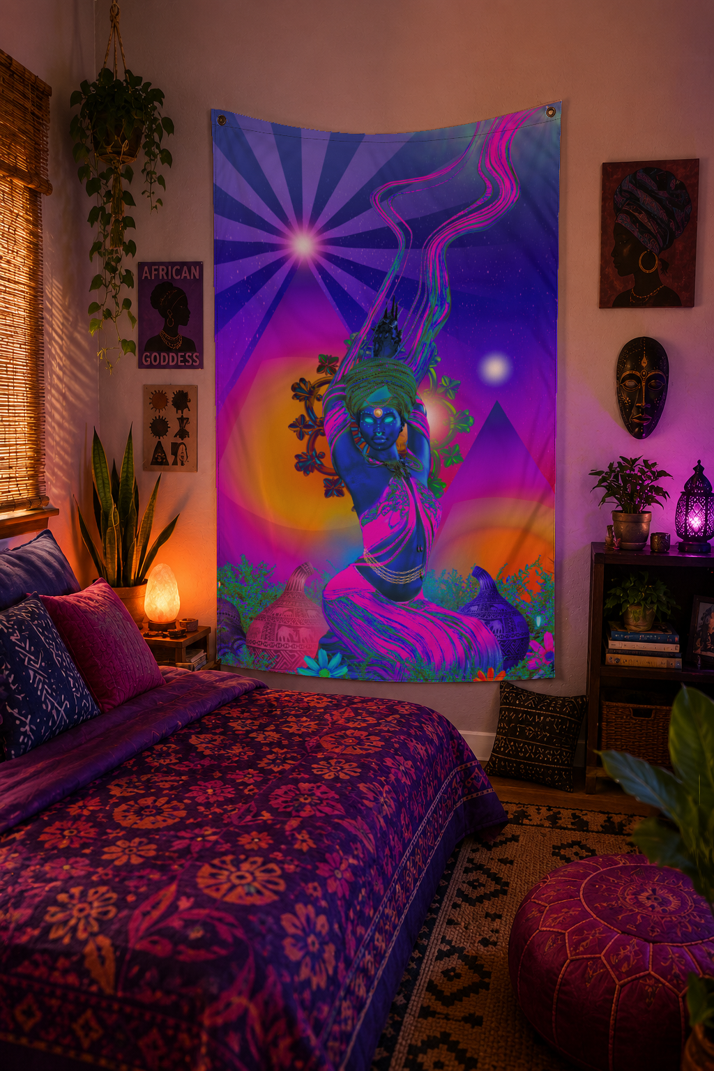 Goddess Tangi Tapestry
