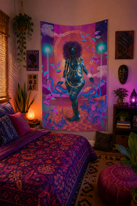 Goddess Amani Tapestry